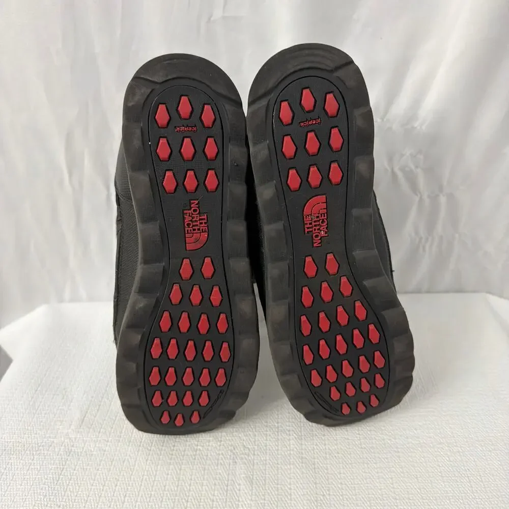 The North Face Thermoball Boots Womens 10 Black Pocket Pull On Winter Insulated